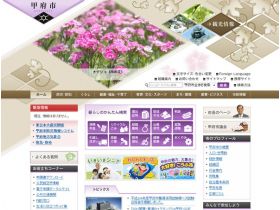 甲府市精美网页欣赏