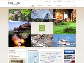 Keihan Electric Railway网站的缩略图