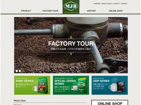 MJB Coffee网站的缩略图