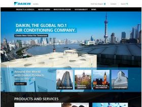 Daikin Global精美网页欣赏