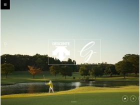 DESCENTE高尔夫网站的缩略图