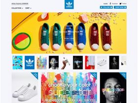 adidas Originals LOOKBOOK精美网页欣赏