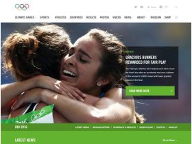 Olympics精美网页欣赏
