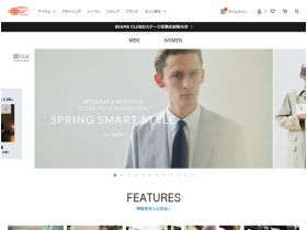 BEAMS（比姆斯）网站的缩略图