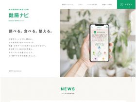 健肠导航精美网页欣赏