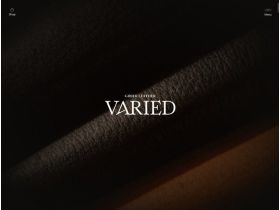 VARIED网站的缩略图