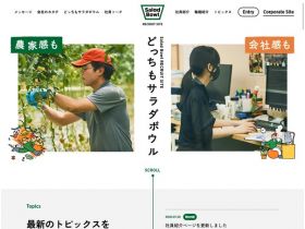 农业法人沙拉碗网站精美网页欣赏